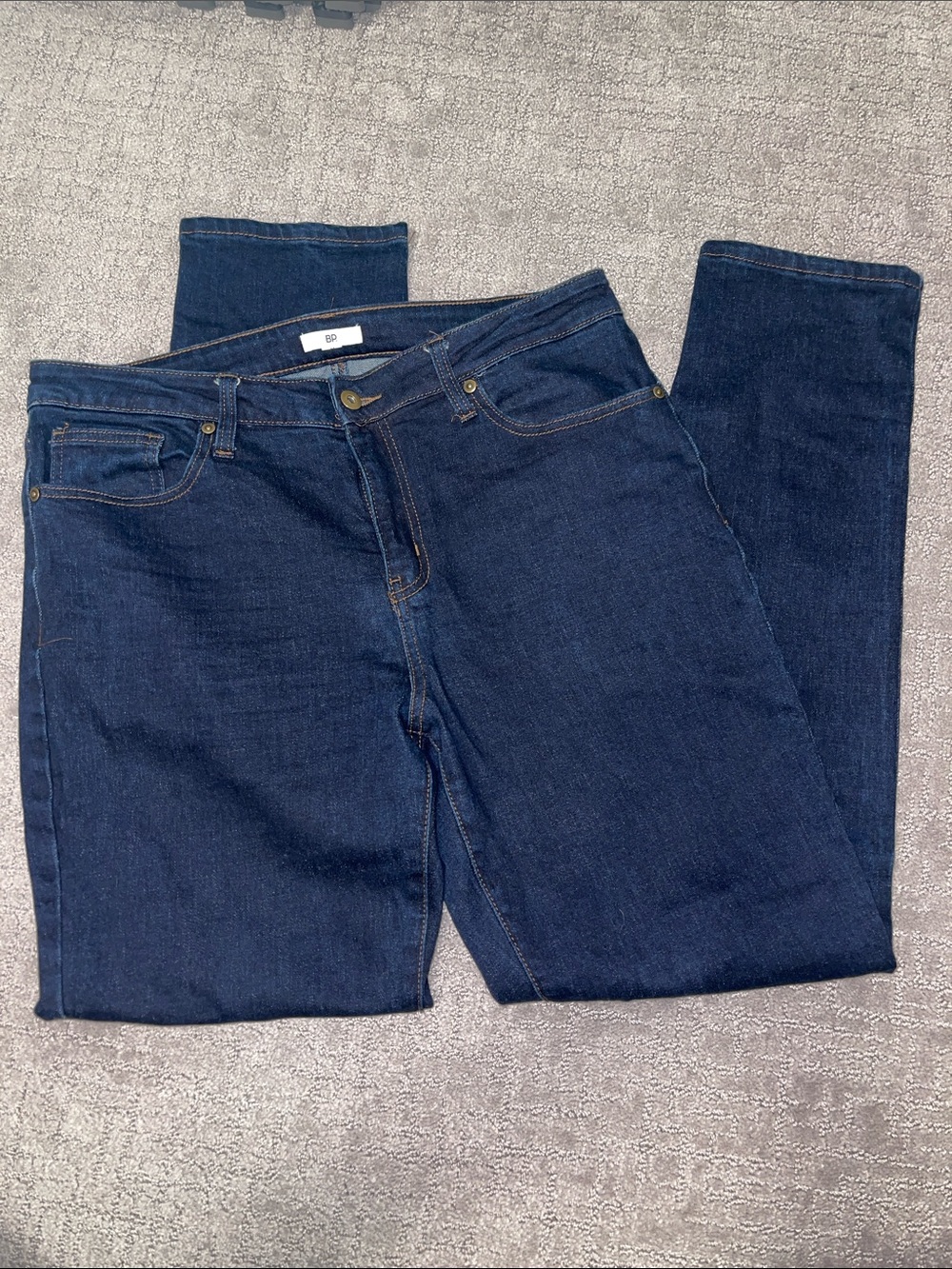 Nordstrom Men's Dark Indigo Slim Straight Jeans